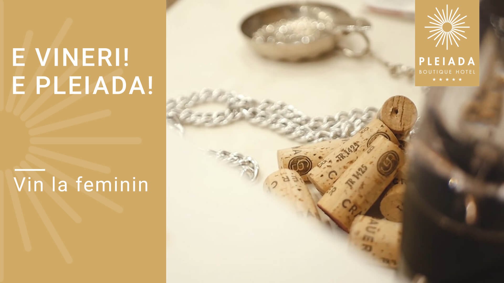 E vineri! E pleiada!