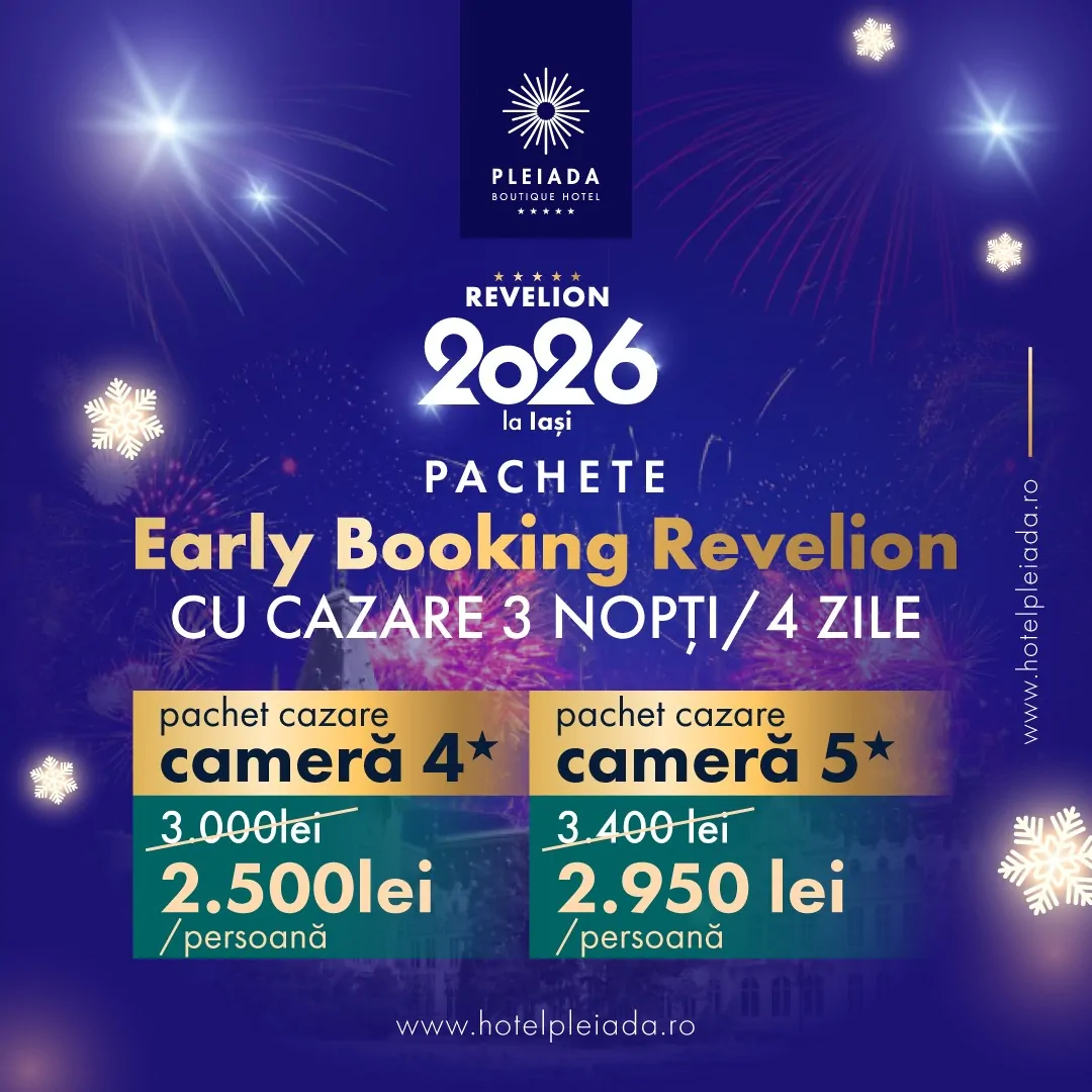 petrecere craciun 2023 pleiada boutique hotel