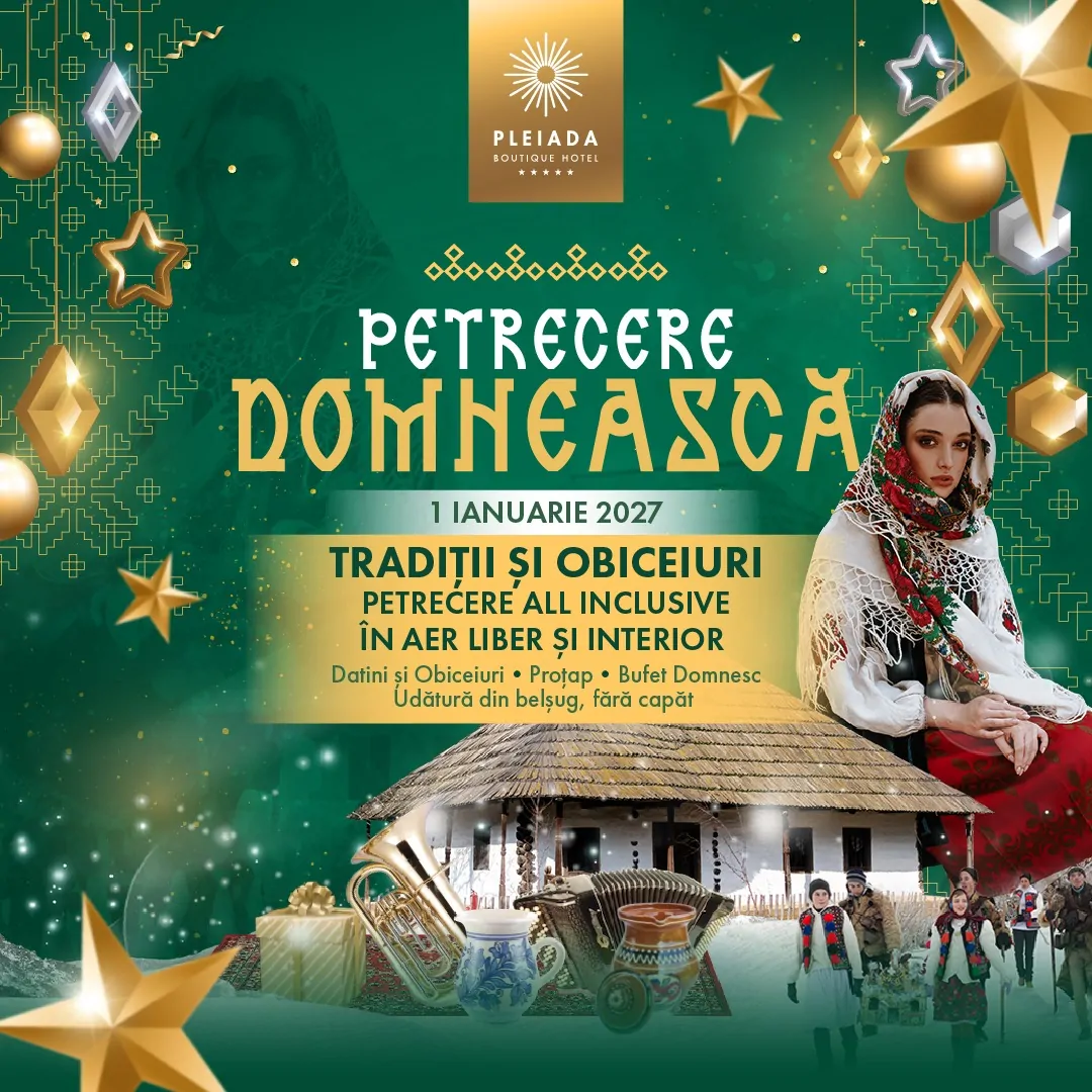 Revelion 2027 Trilogia Pleiada Boutique Hotel Iasi